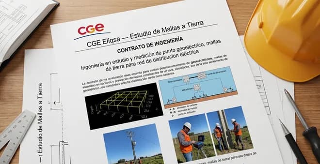 CGE Eliqsa — Estudio de Mallas a Tierra