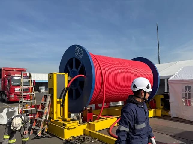 Unión de Cable Especial SHD-GC 10KV con Fibra Óptica — Roto Pala Segunda Región — 2